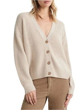 Jenni Kayne Cropped Cashmere Cocoon Cardigan